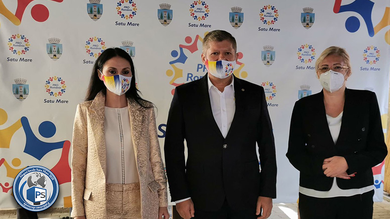 VIDEO. Fostul comisar european Corina Crețu susține candidații Pro România la Satu Mare