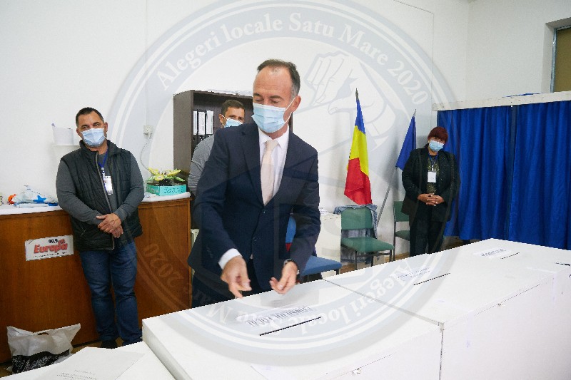 FOTO/VIDEO. Cosmin Rațiu: "Am votat pentru un oraș mai bun, mai curat"