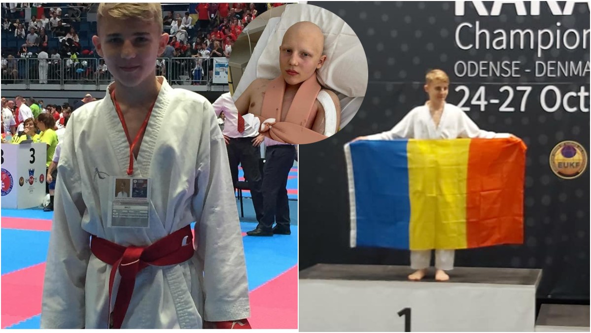 Sătmărenii au salvat un tânăr campion! 73.000 euro pentru David (14 ani) în lupta cu cancerul