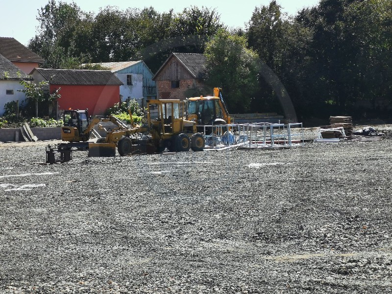 FOTOGALERIE. Stadionul Dinamo din Satu Mare, în reabilitare. Va fi cea mai modernă bază din județ