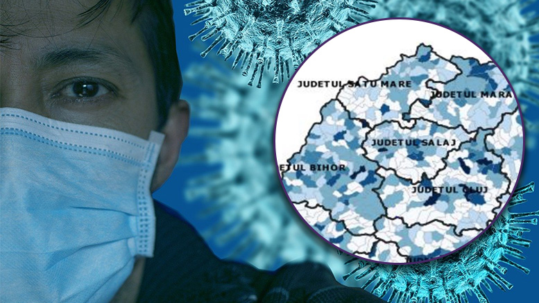 HARTĂ. Localitățile sătmărene cu rate ridicate de infectare. Ce spun autoritățile