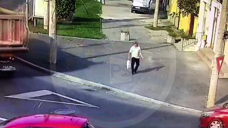 VIDEO. Momentul accidentului grav de la Burdea, suprins de camerele de supraveghere