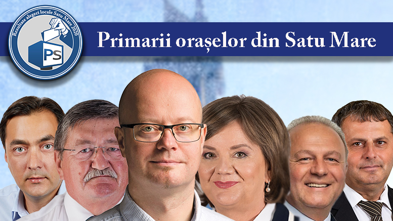 DATE OFICIALE: Primarii municipiilor și orașelor din județul Satu Mare