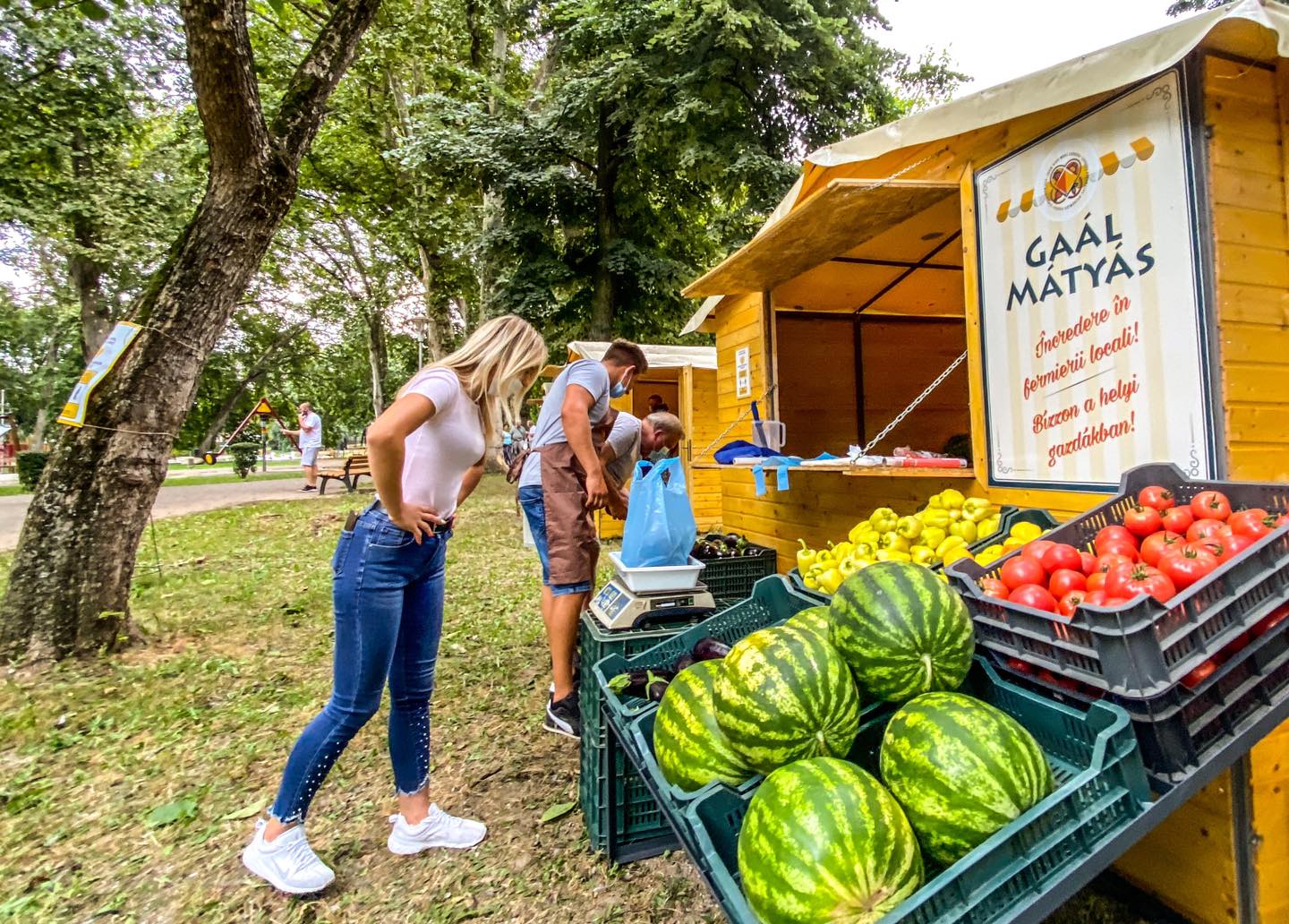 Un nou târg în Grădina Romei. Sătmărenii, invitați să susțintă producătorii locali