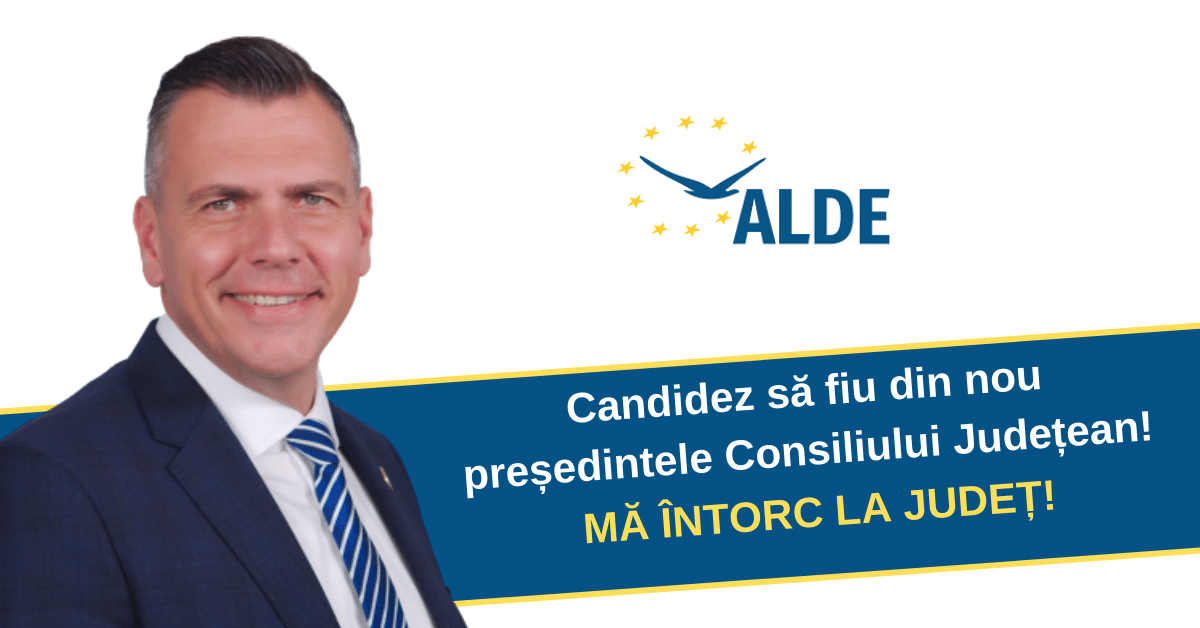 Adrian Ștef revine la Județ: ”Vreau să continui proiectele începute în mandatul meu anterior și batjocorite de actuala conducere a Consiliului Județean Satu Mare”!