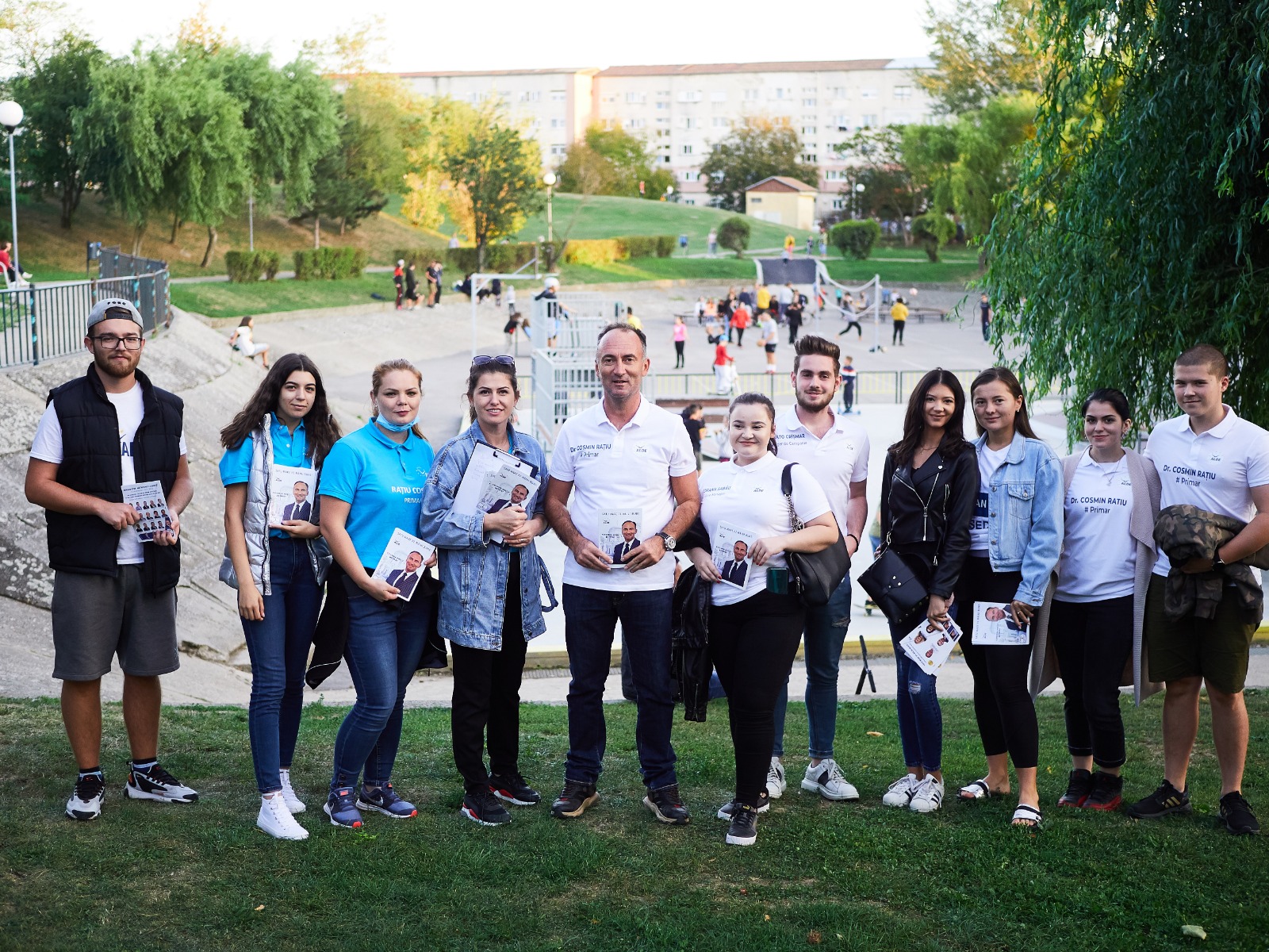 FOTO/VIDEO. Proiectele viitorului primar Cosmin Rațiu pentru tineretul sătmărean