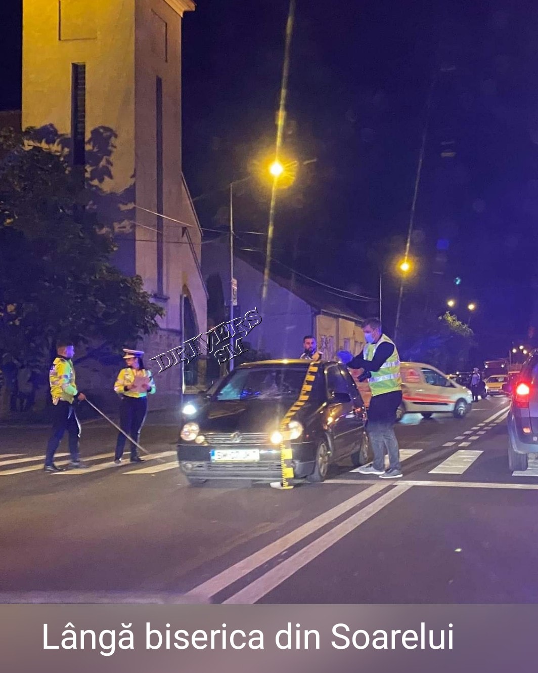 FOTO/VIDEO. O șoferiță a accidentat un minor (14 ani) pe trecerea de pietoni, în Satu Mare