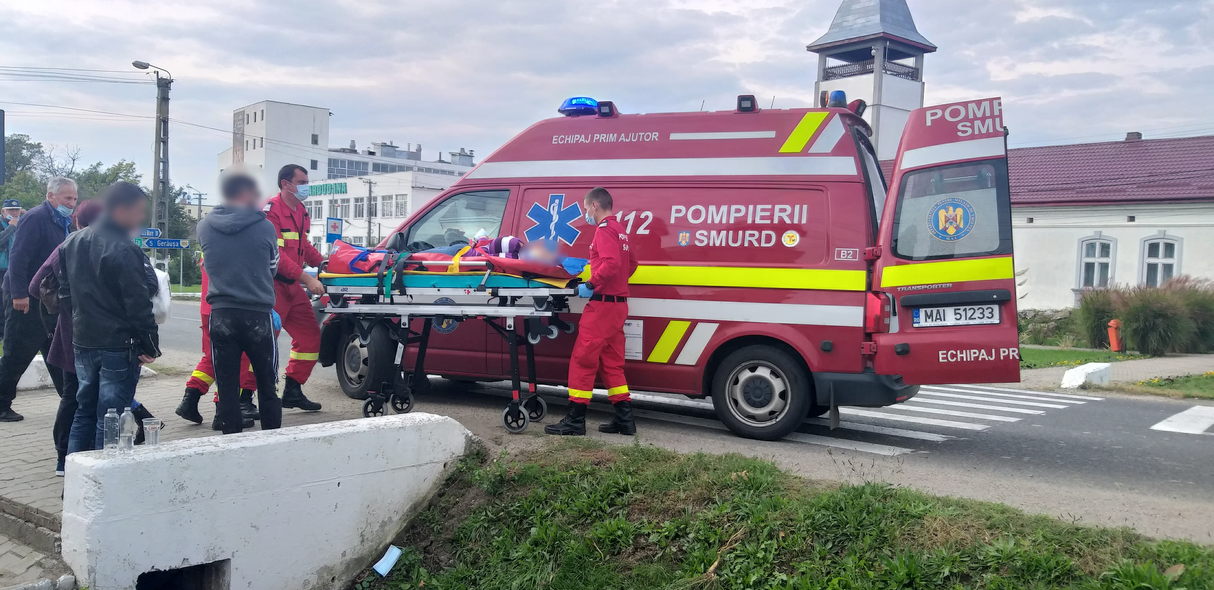Accident cu victimă în Ardud! Puștanul (18 ani) a părăsit victima și a fugit ca un laș. Prins a doua zi!
