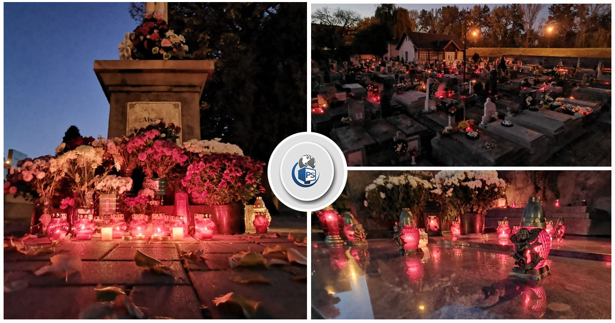 FOTOGALERIE. Ziua morților: Cimitirele din Satu Mare, pline de lumină și flori