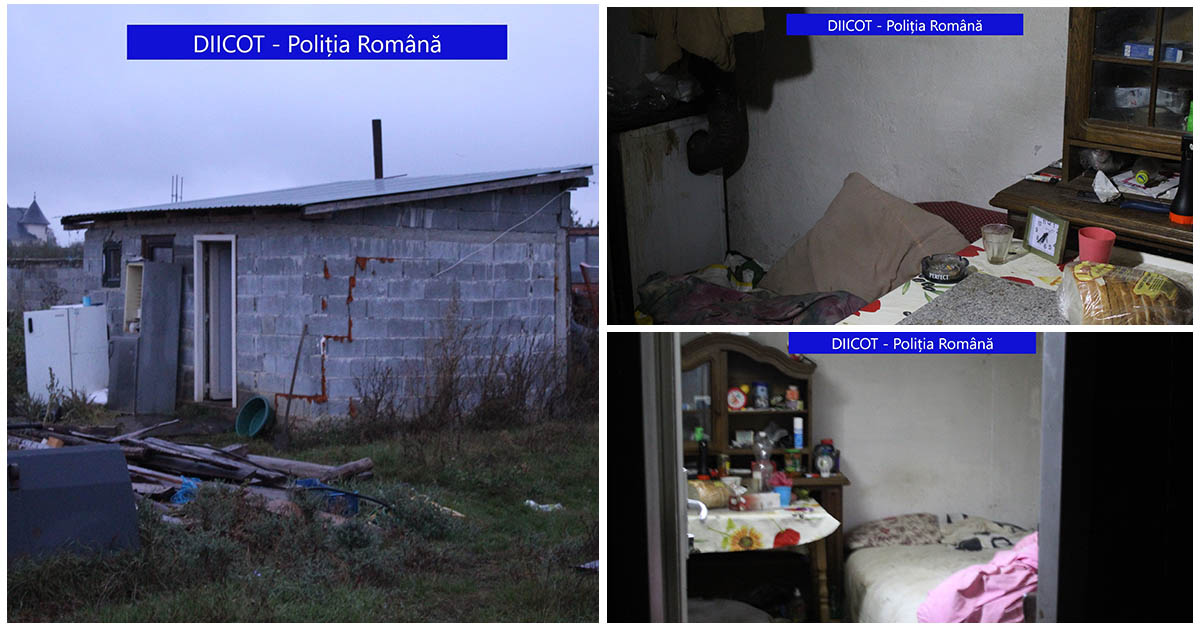 FOTO. Detalii înfiorătoare în cazul de sclavie modernă din județul vecin. "Dom’ patron" trăia în lux, îi bătea și îi ținea nemâncați