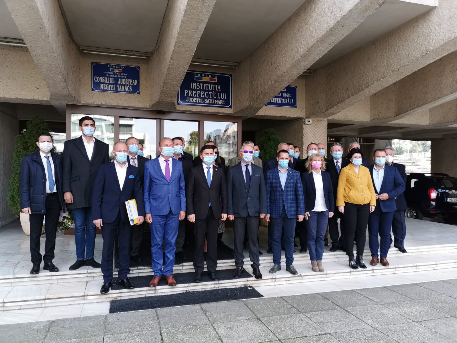 FOTO/VIDEO. Adrian Cozma și Ovidiu Duma, primii pe listele PNL pentru parlamentare