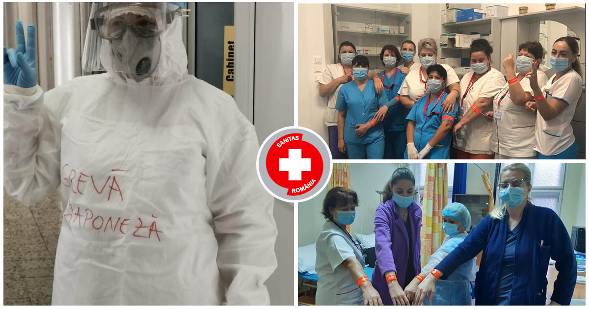 Mii de cadre medicale din județul Satu Mare intră în grevă japoneză