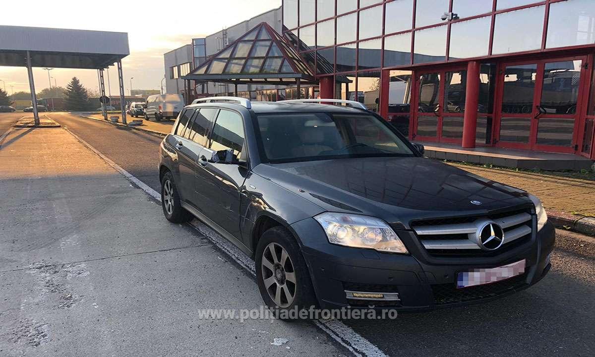 FOTO. Polițiștii de la Petea l-au lăsat pe maramureșean fără Mercedes