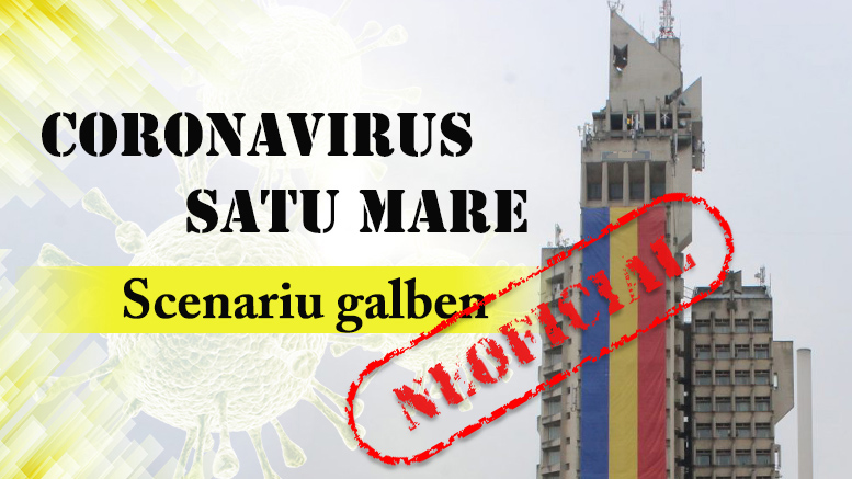 Municipiul Satu Mare este neoficial în scenariul galben. Rata de infectare: 1.8, autoritățile ezită