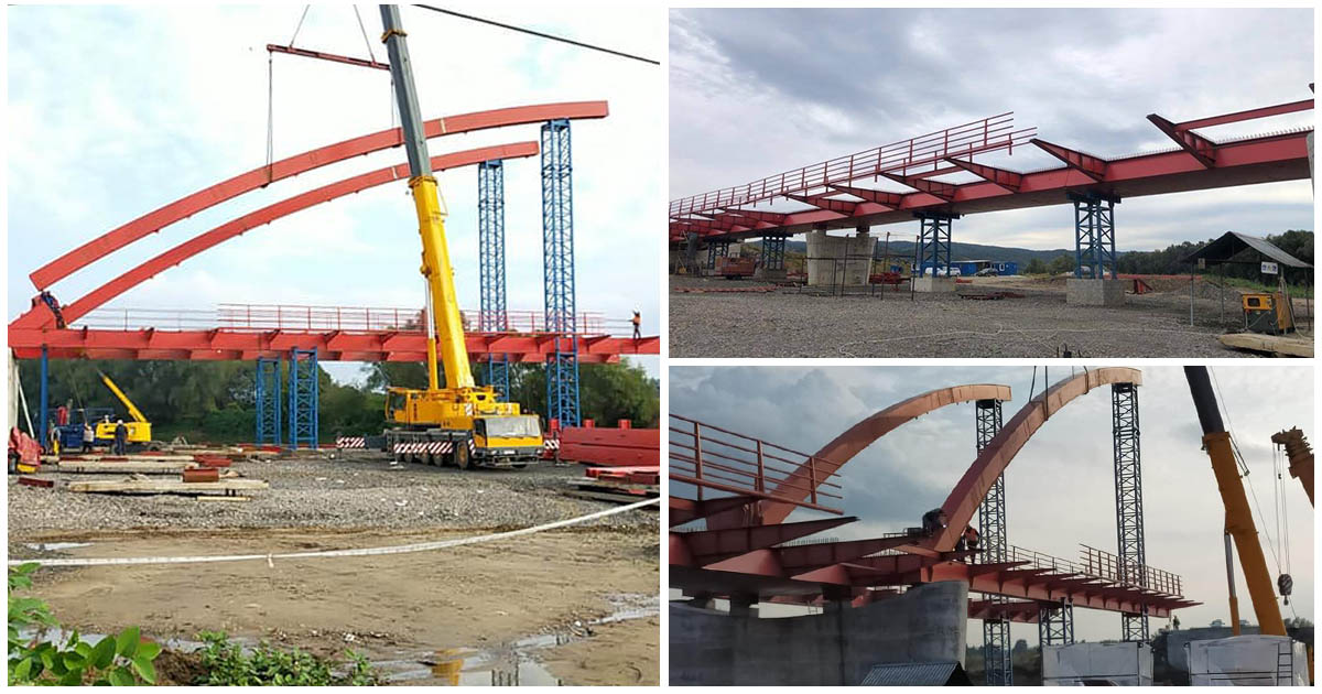 FOTO/VIDEO. Podul care leagă Satu Mare de Maramureș, tot mai aproape de finalizare!