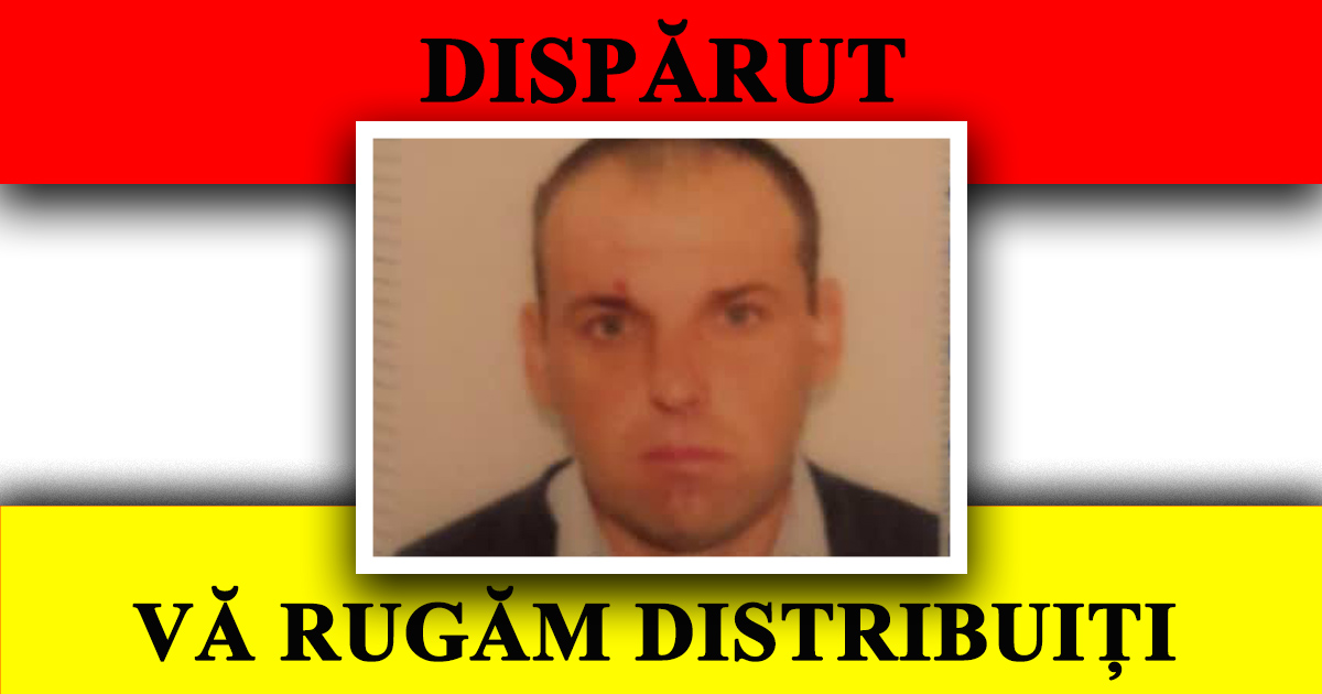 FOTO. Sătmărean dispărut fără urmă! Se cere ajutorul sătmărenilor
