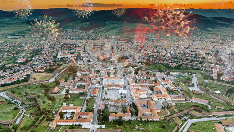 După Capitală, un județ din Transilvania, în scenariul roșu