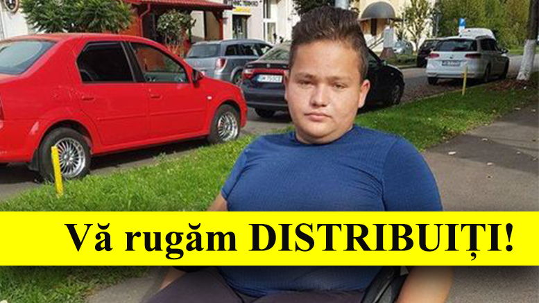 Povestea dramatică a lui Rolland. Își adună singur banii pe străzi pentru operația la coloană