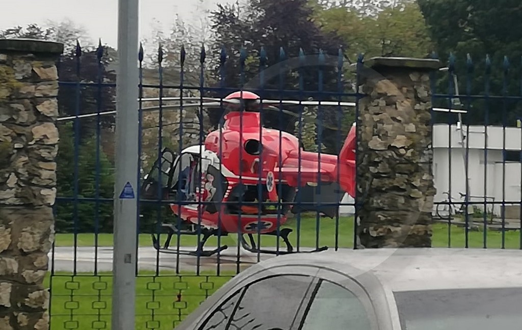 Helikopterrel siettek a súlyos állapotban lévő férfi segítségére