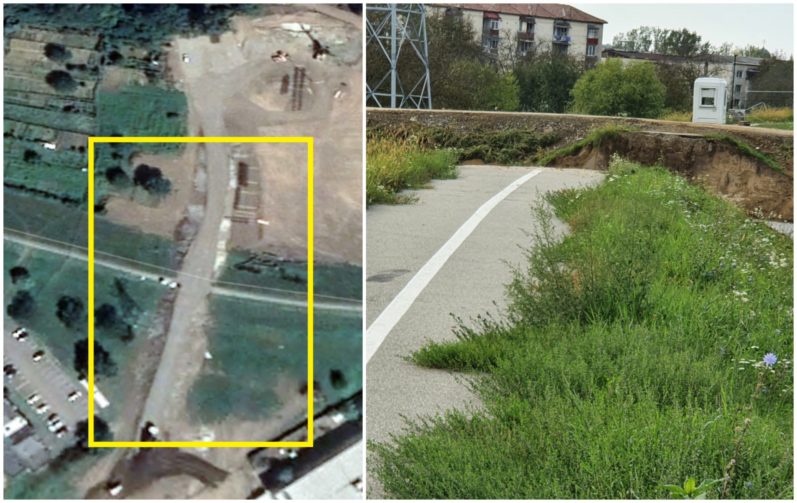 FOTO. Strabag explică de ce s-a tăiat digul Someșului: ”Am respectat cu strictețe proiectul”