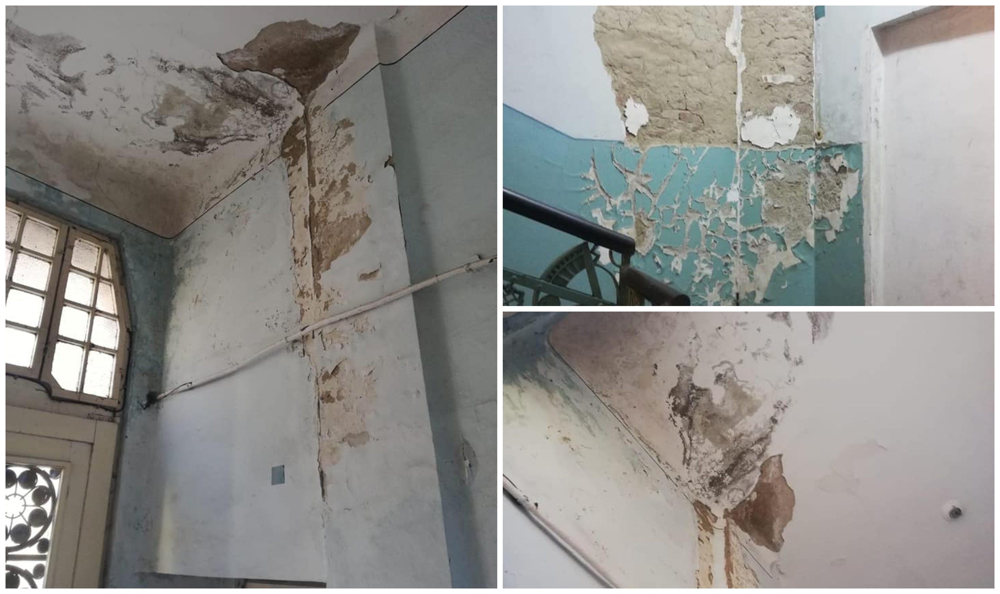 FOTOGALERIE. Conducerea Spitalului Județean explică de ce o parte a Spitalul Vechi nu a fost reabilitat