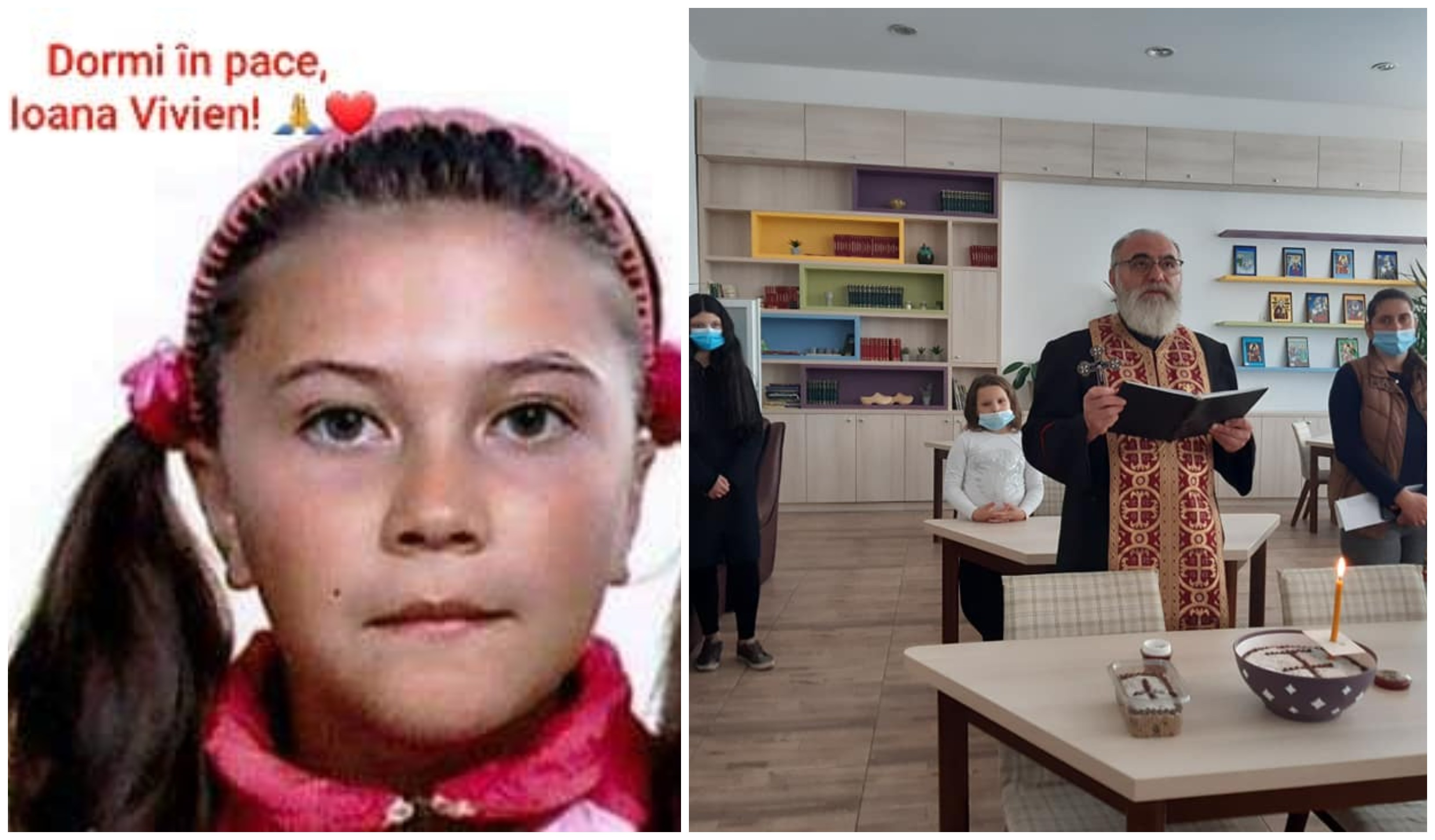 Slujbă pentru Vivien. Fetița (10 ani) violată și ucisă în municipiul Satu Mare