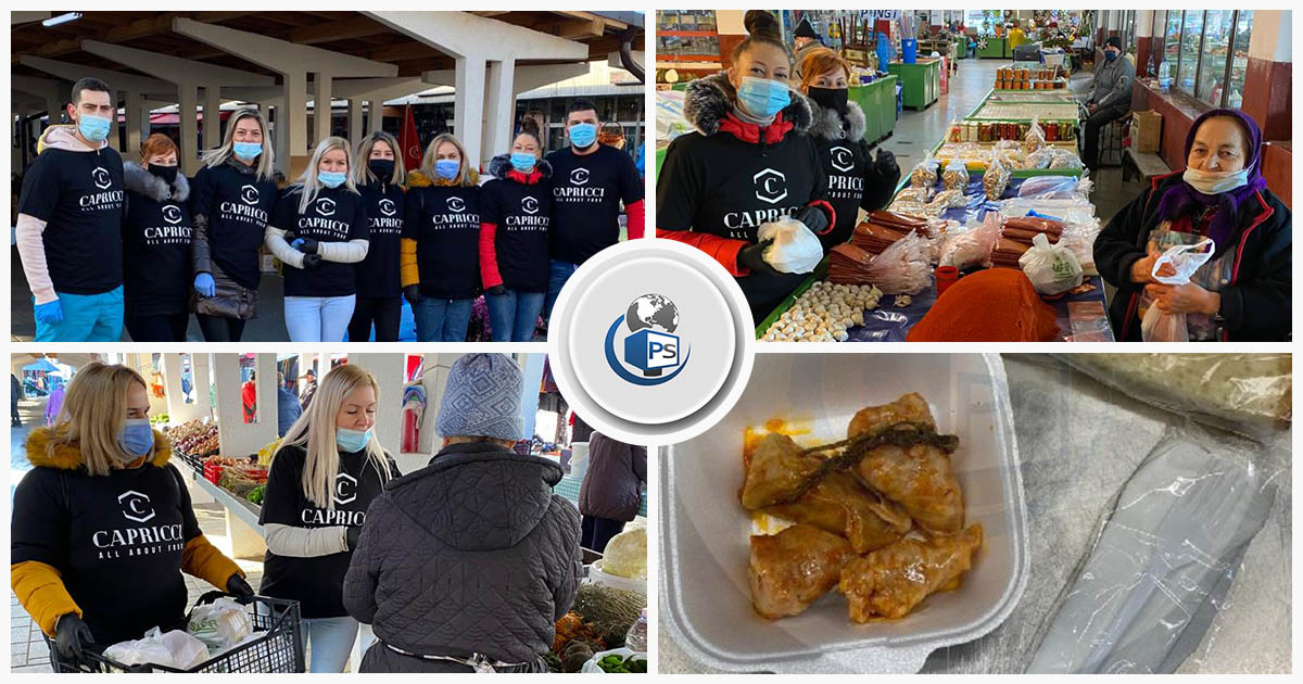 FOTOGALERIE. Recunoștință în Satu Mare! Sarmale gratuite pentru toți producătorii din piețe