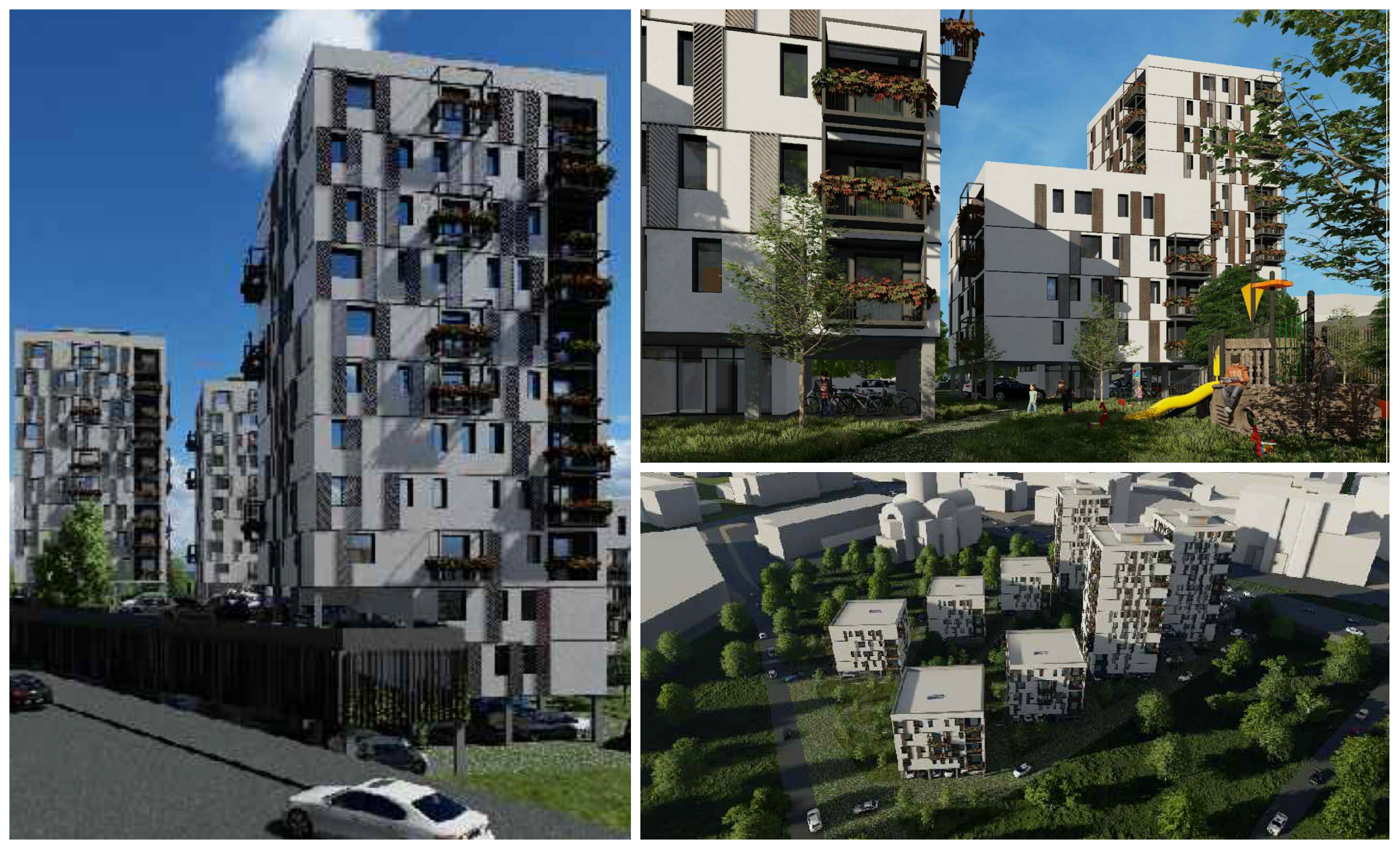 FOTO. Miliardarii de la NEPI construiesc un cartier lângă mall, în municipiul Satu Mare