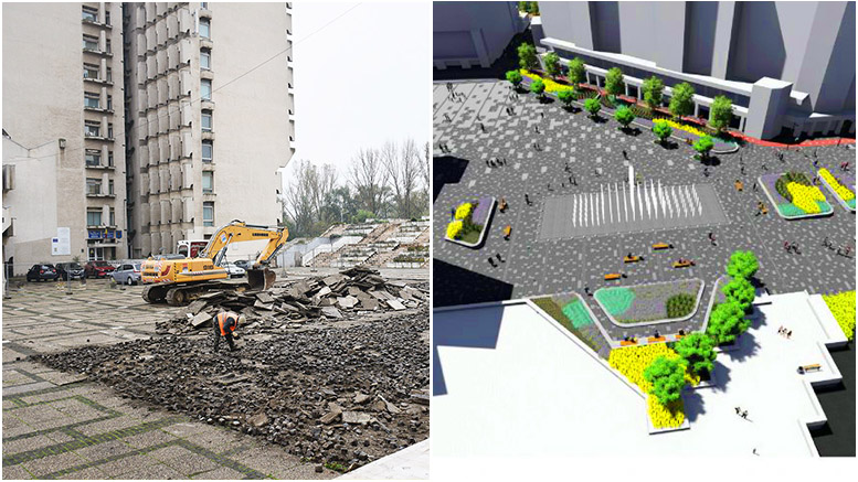 FOTO. Cât timp va dura modernizarea Centrului Nou și cum arată proiectul final