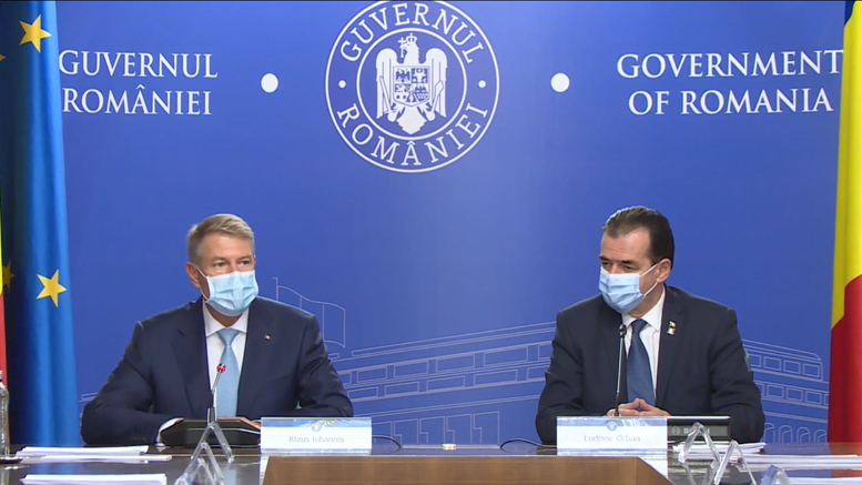 VIDEO. Klaus Iohannis a anunțat noi restricții. Carantină pe timp de noapte