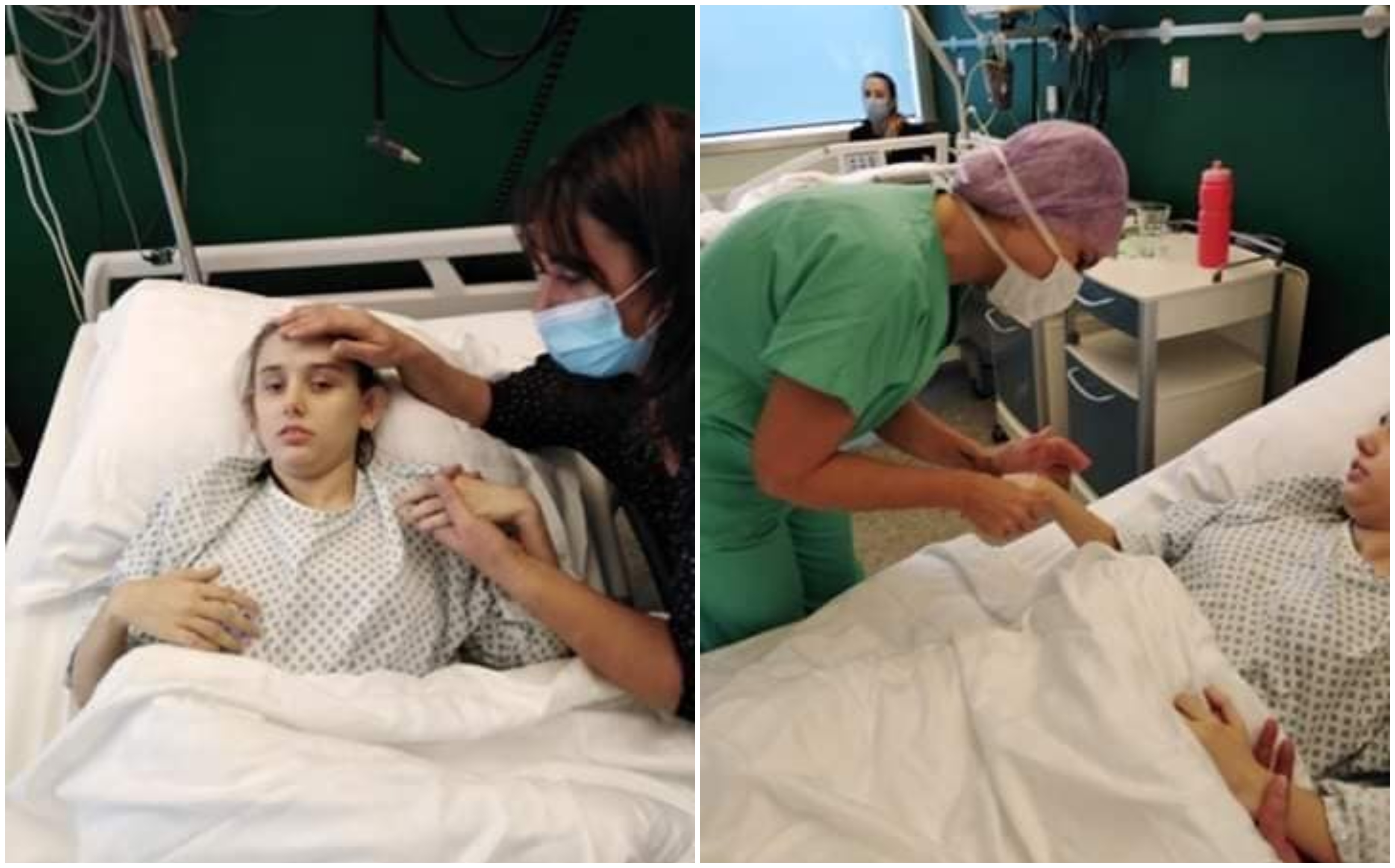 FOTO. Maia vă mulțumește! A trecut cu bine peste operație. Nu ar fi reușit fără voi