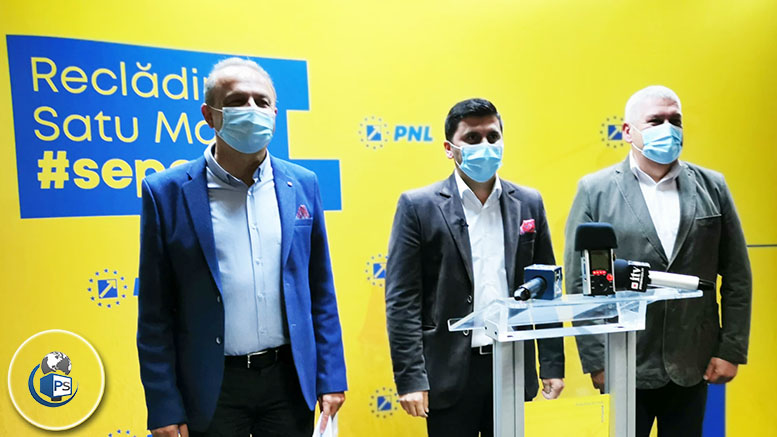 FOTO/VIDEO. Schimbări la conducerea PNL Satu Mare. Romeo Pop preia organizația municipală