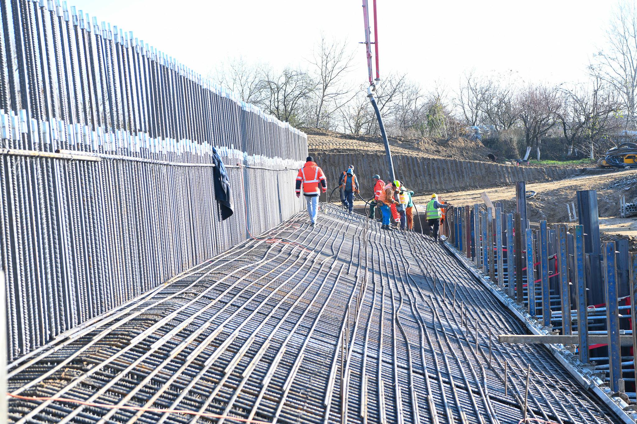 Lucrările la podul peste Someș, în grafic. Kereskényi:"O lucrare istorică, care să dăinuie pentru sute de ani"