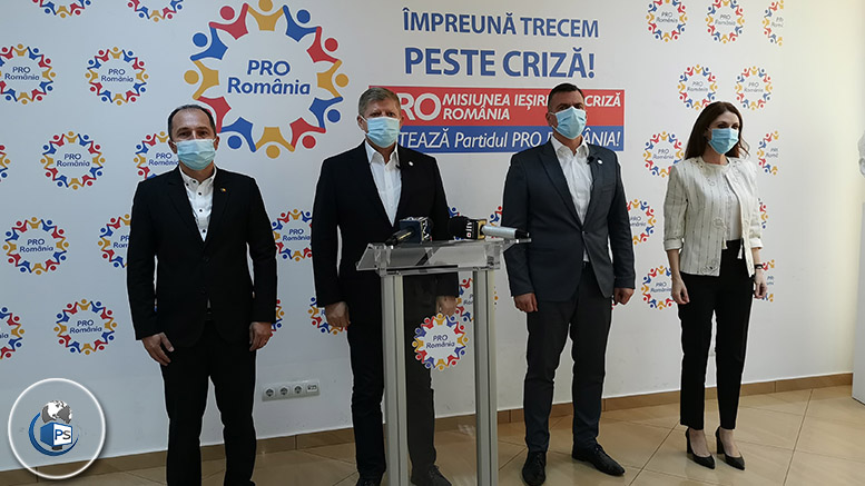VIDEO. Pro România și-a prezentat candidații. S-a anunțat fuziunea Pro România - ALDE