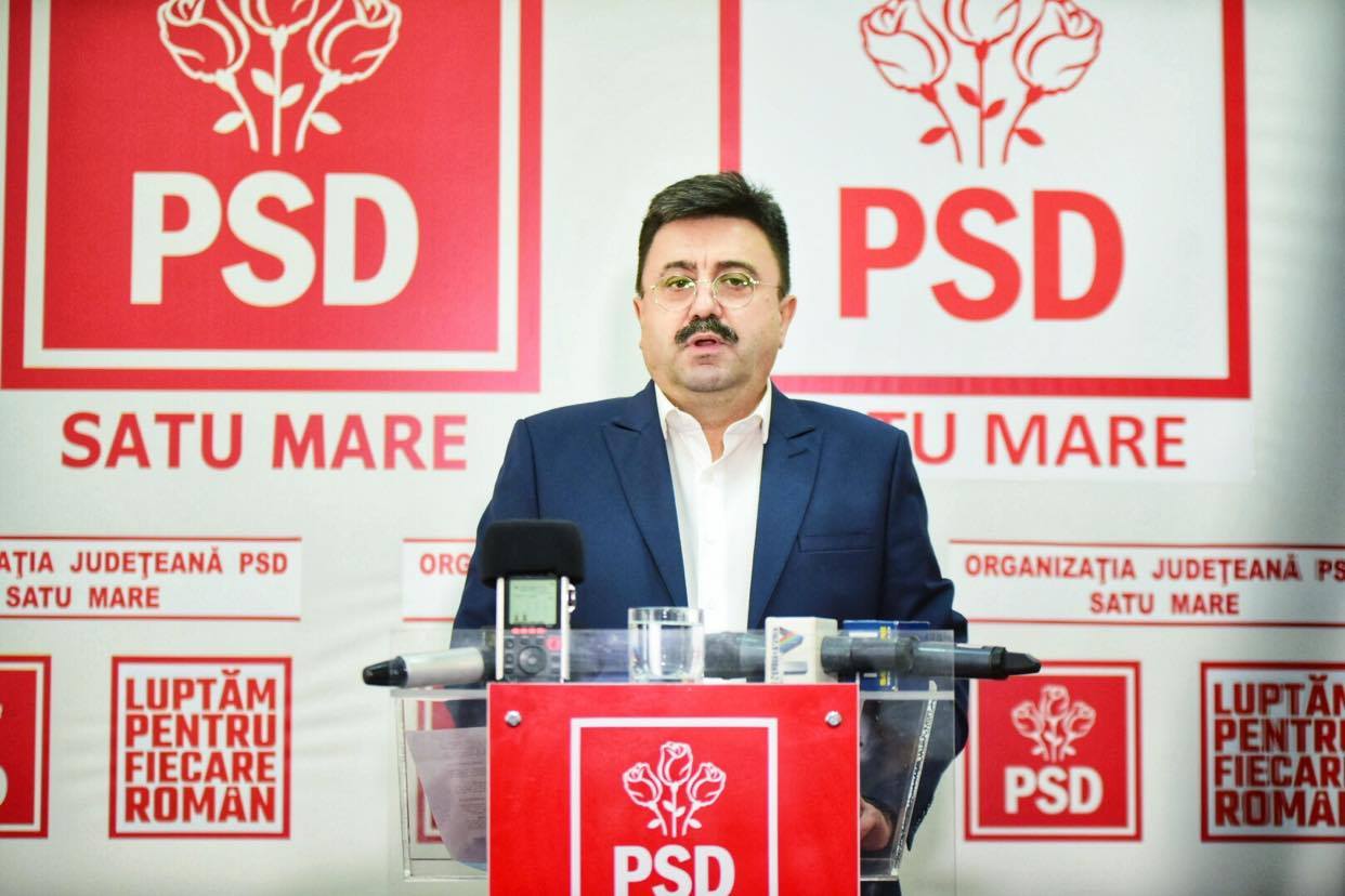 S-a făcut voia lui Mircea Govor. Conducere nouă la PSD Satu Mare: prefectul Radu Roca