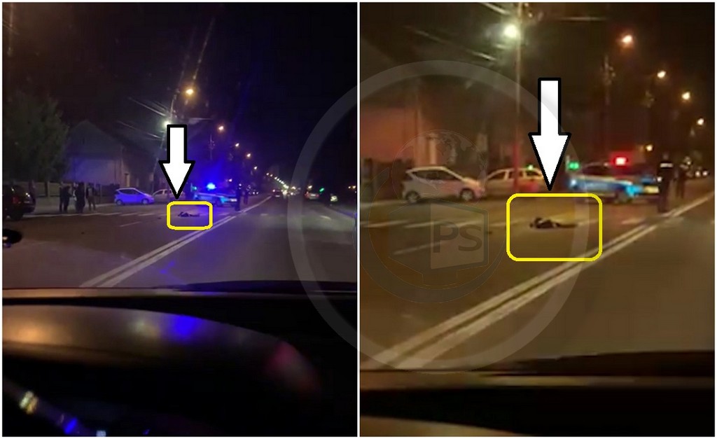 VIDEO. Accident grav la Carei. Femeie lovită de o mașină pe trecerea de pietoni