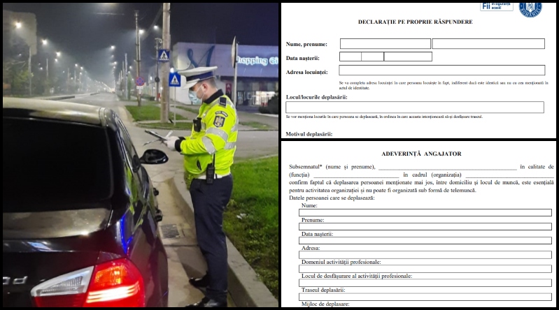 DOCUMENT. Descărcați de aici modelul final al declarației și modelul adeverinței de la angajator