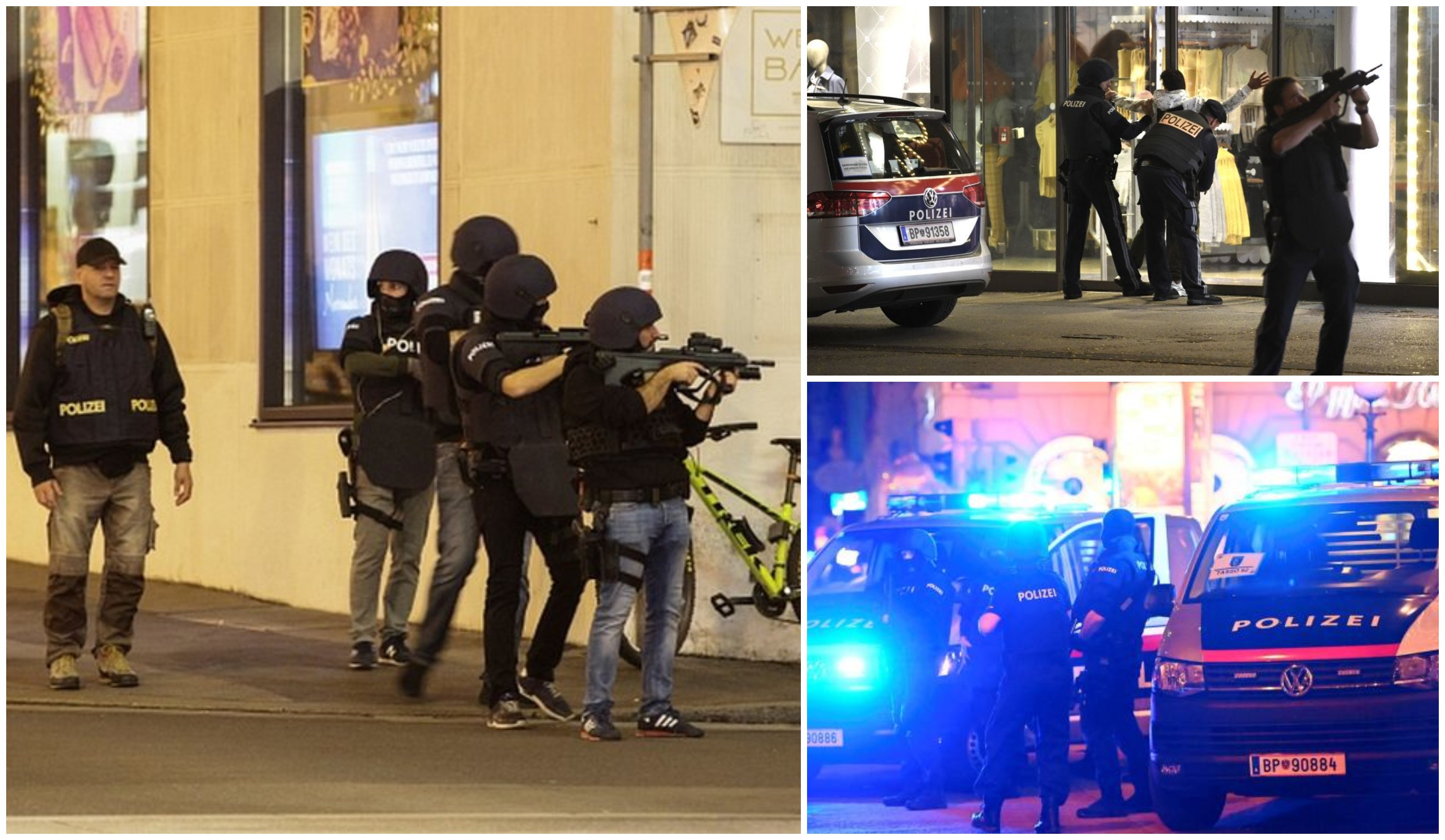FOTO/VIDEO. Atacuri teroriste în Viena. Trei morți și 15 răniți. Schimburi intense de focuri