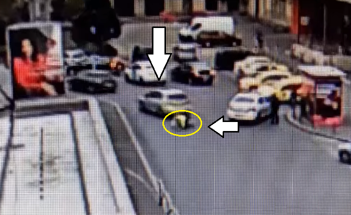 VIDEO. Un șofer a dat cu mașina peste un polițist. Polițiști: ”Se încearcă mușamalizarea”