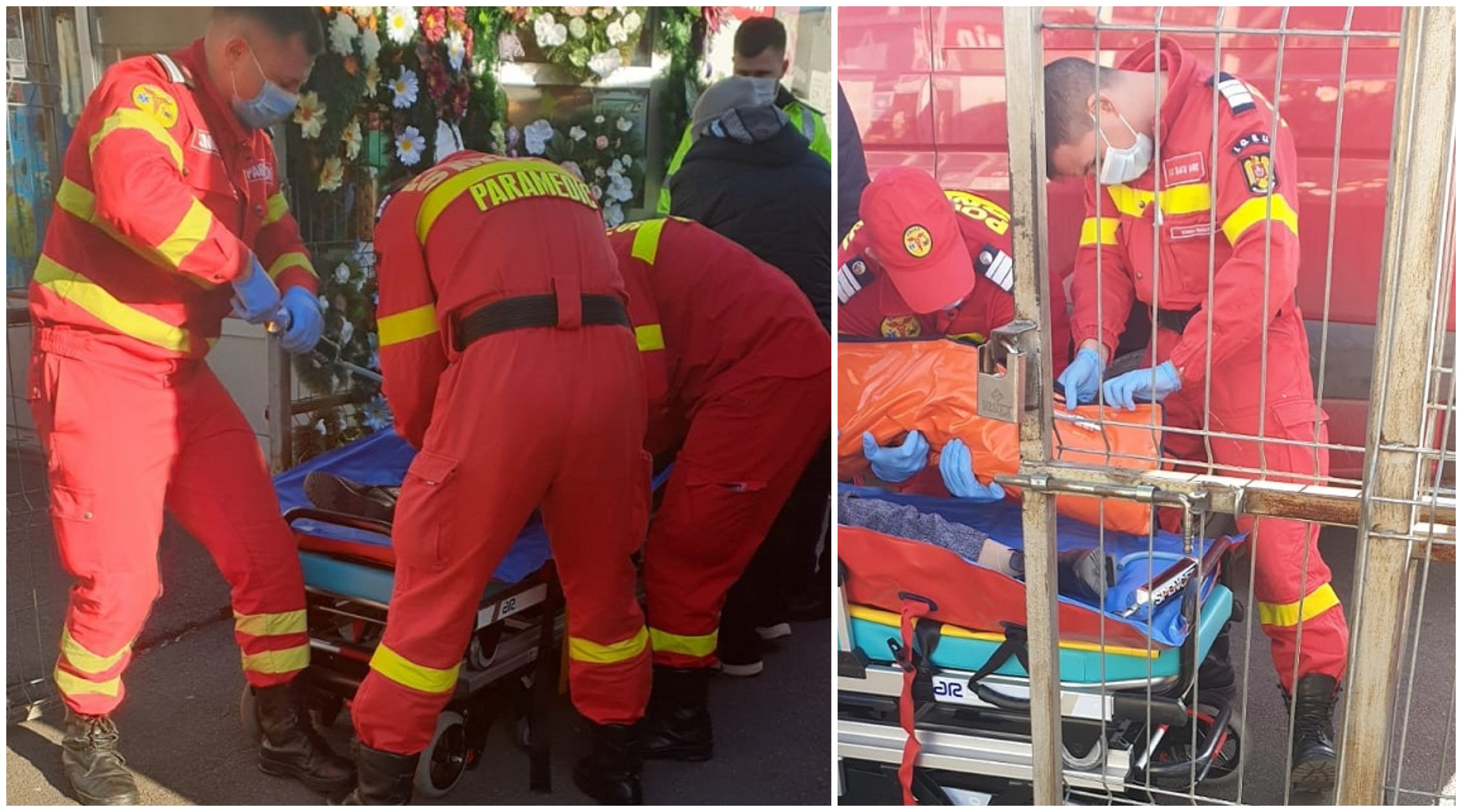 FOTO. Femeie lovită de o dubă, în Piața Mare din municipiul Satu Mare