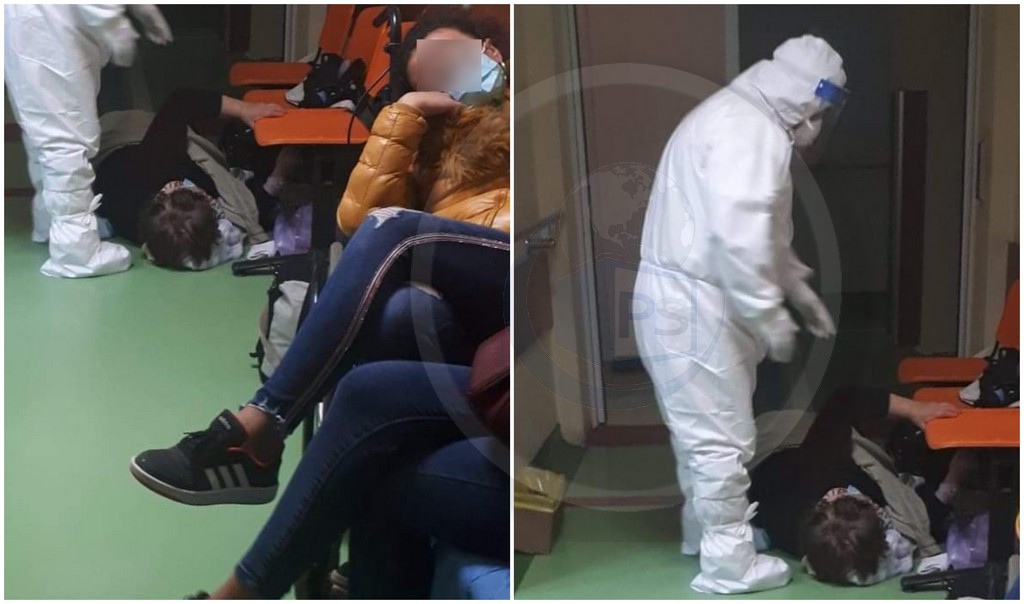 FOTO. Imagini dramatice la Spitalul Județean Satu Mare, supraaglomerat de cazuri COVID