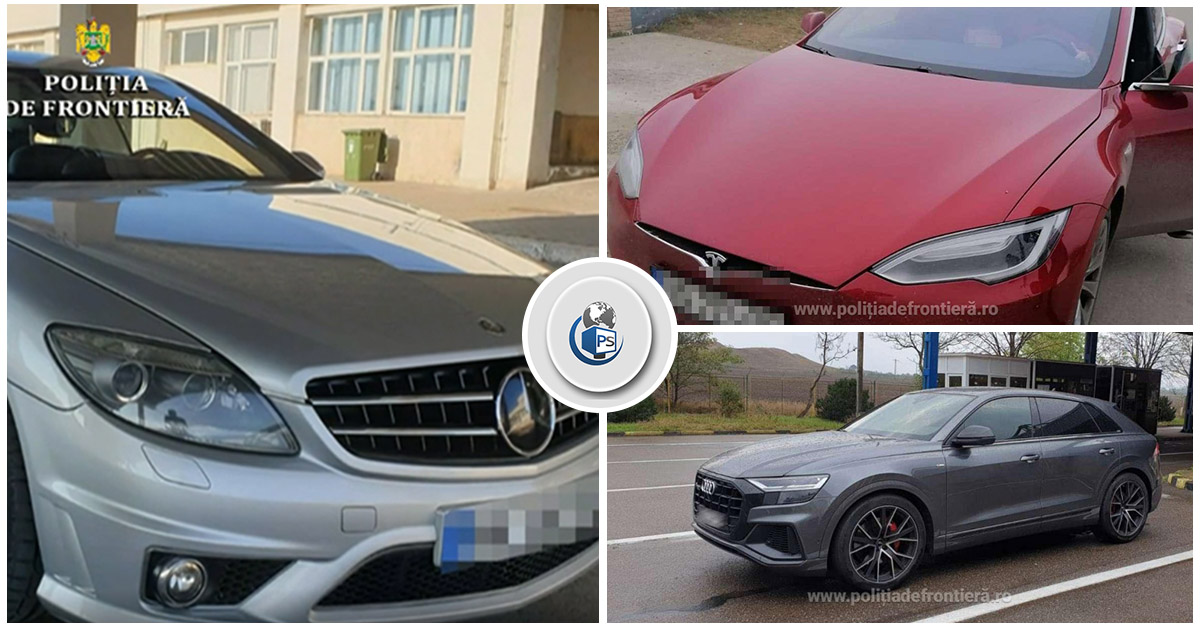 FOTO/VIDEO. Topul celor mai scumpe mașini furate și aduse în România. Inclusiv pe la PTF Petea