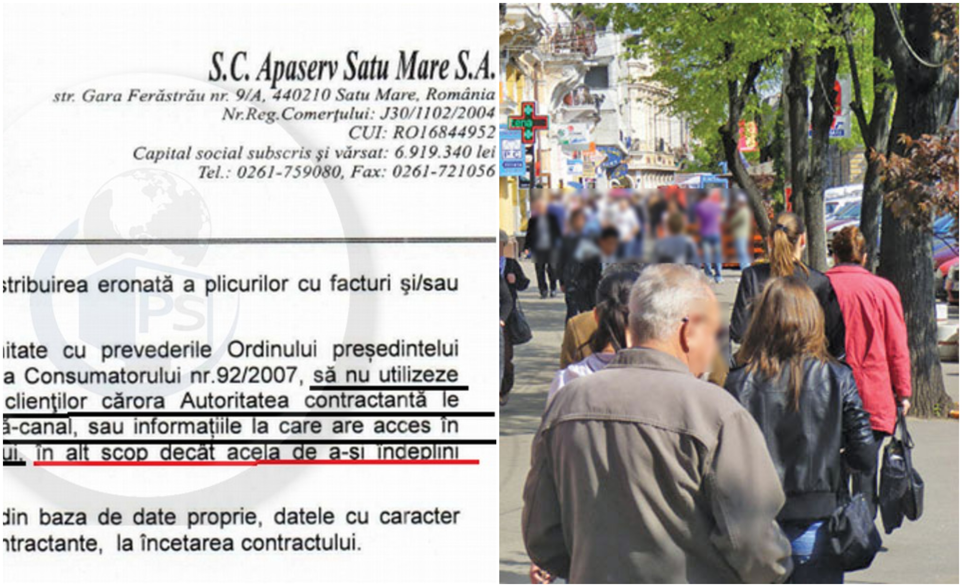 Anchetă la Apaserv după scurgerea datelor personale a mii de sătmăreni