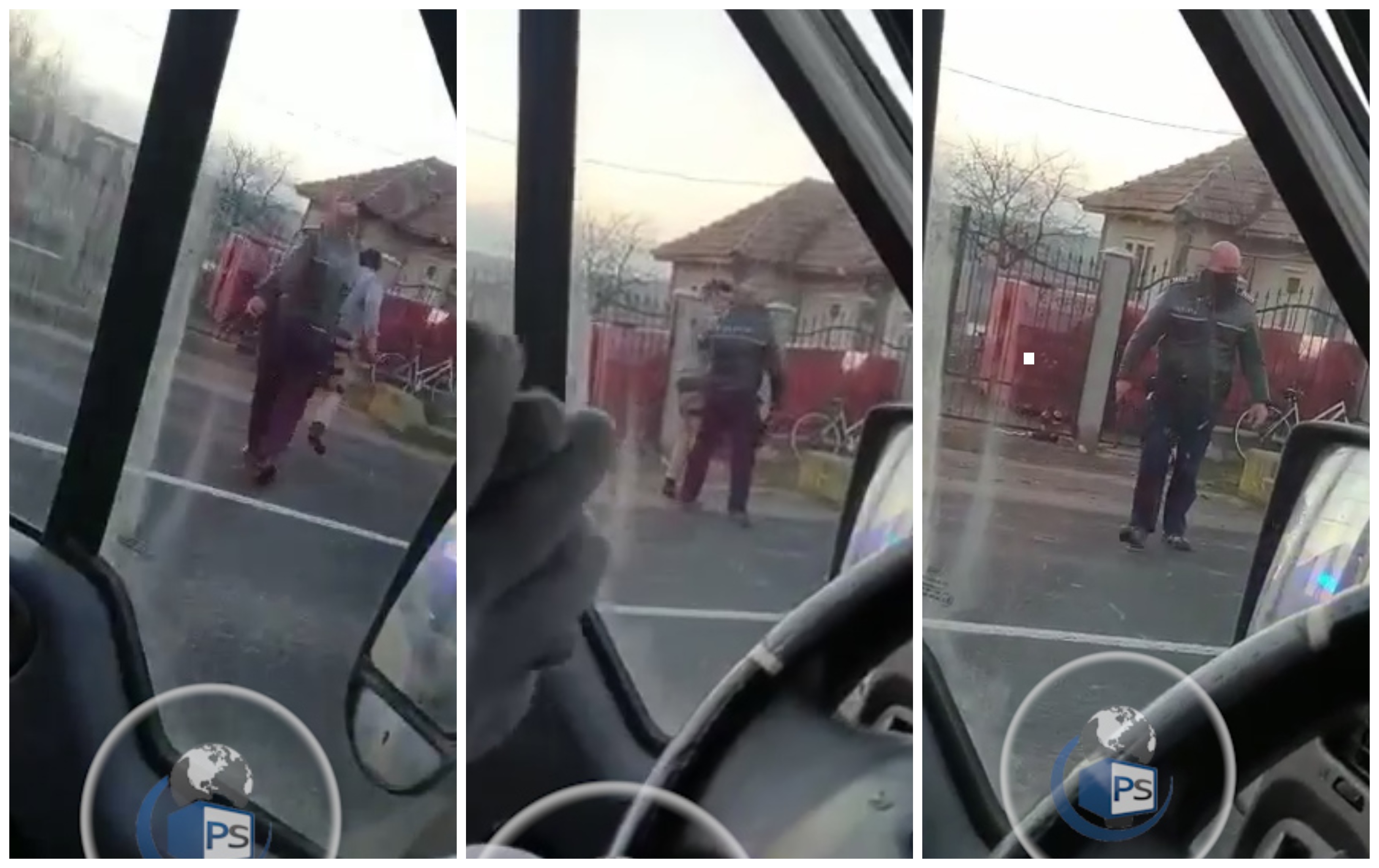 VIDEO. Polițist acuzat de agresivitate. Sătmărean bruscat pentru că nu avea mască