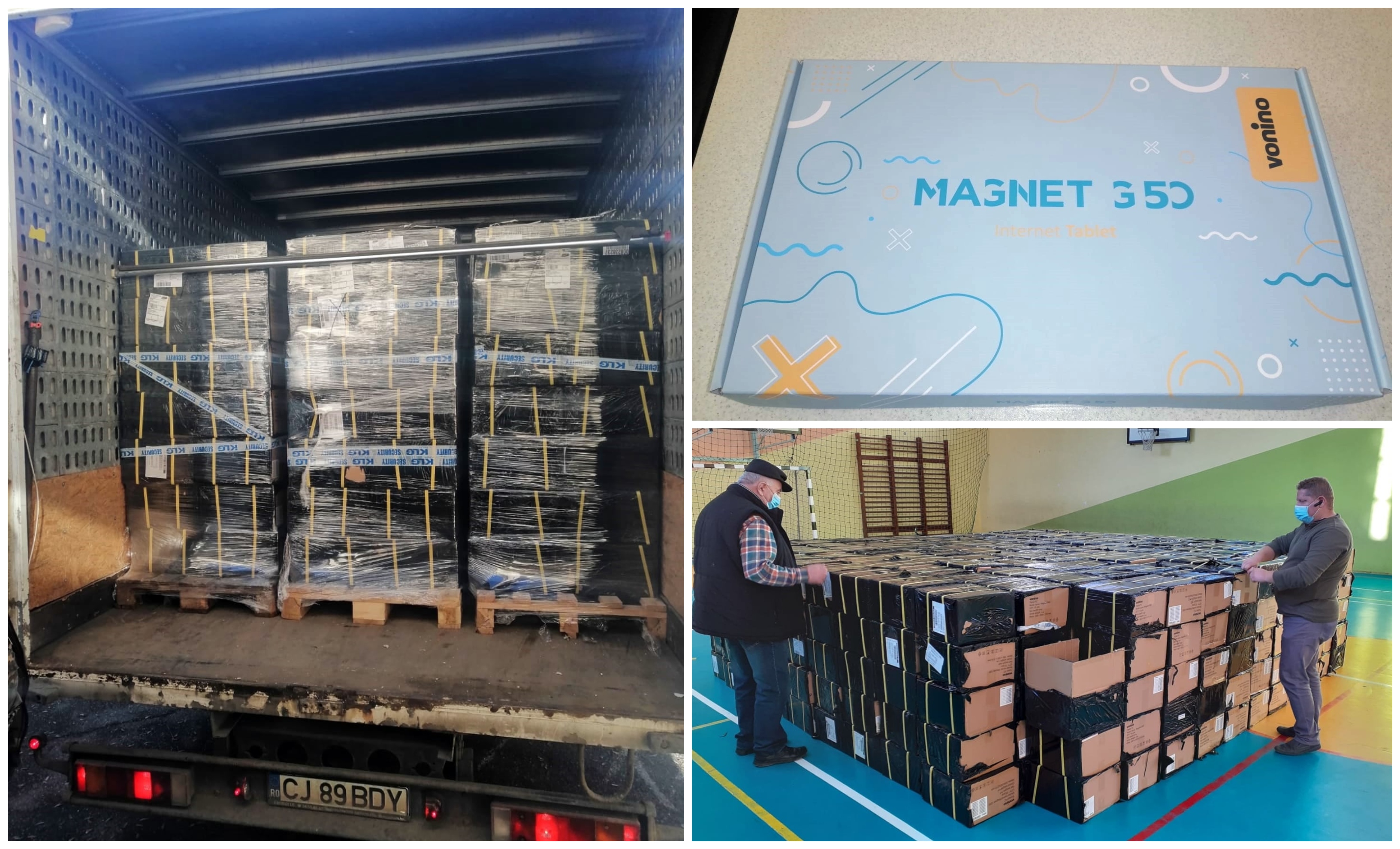 FOTO. ”Minune”. Mii de elevi din județul Satu Mare primesc tablete gratuite