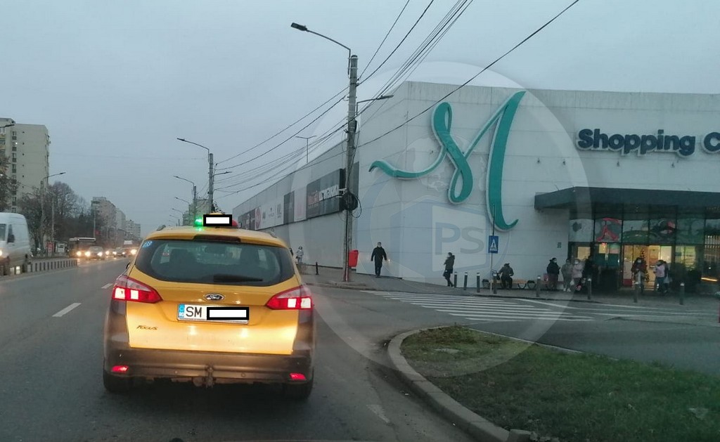 FOTO. Taximetrist acuzat că a agresat o șoferiță în Satu Mare: ”A lovit mașina, a ridicat mâna, a înjurat”