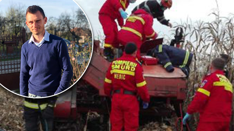 FOTO. Campanie umanitară pentru tânărul sătmărean rămas fără antebraț după un accident teribil