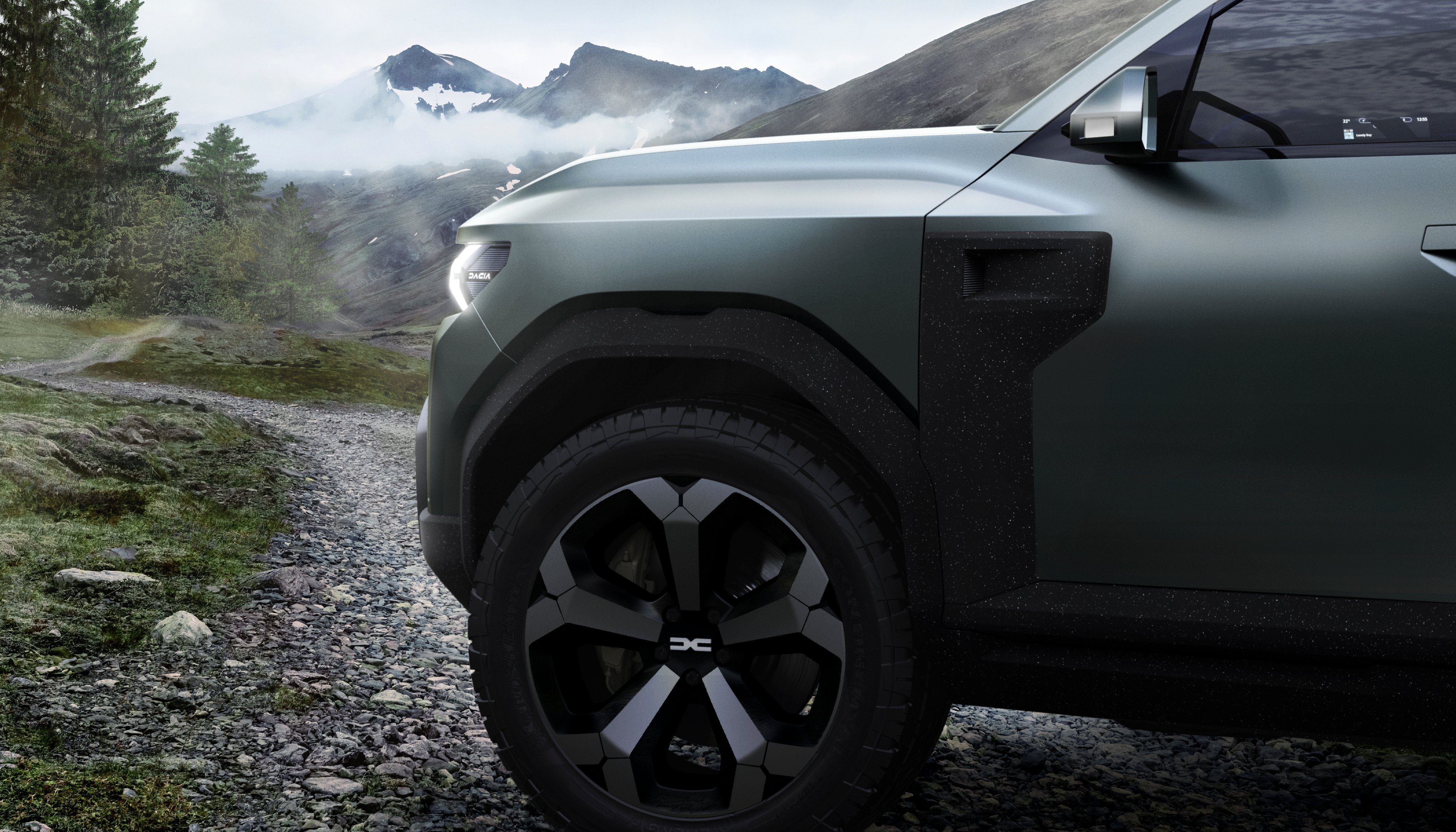 FOTO/VIDEO. Cum arată conceptul Dacia Bigster. A fost dezvăluit și noul logo Dacia