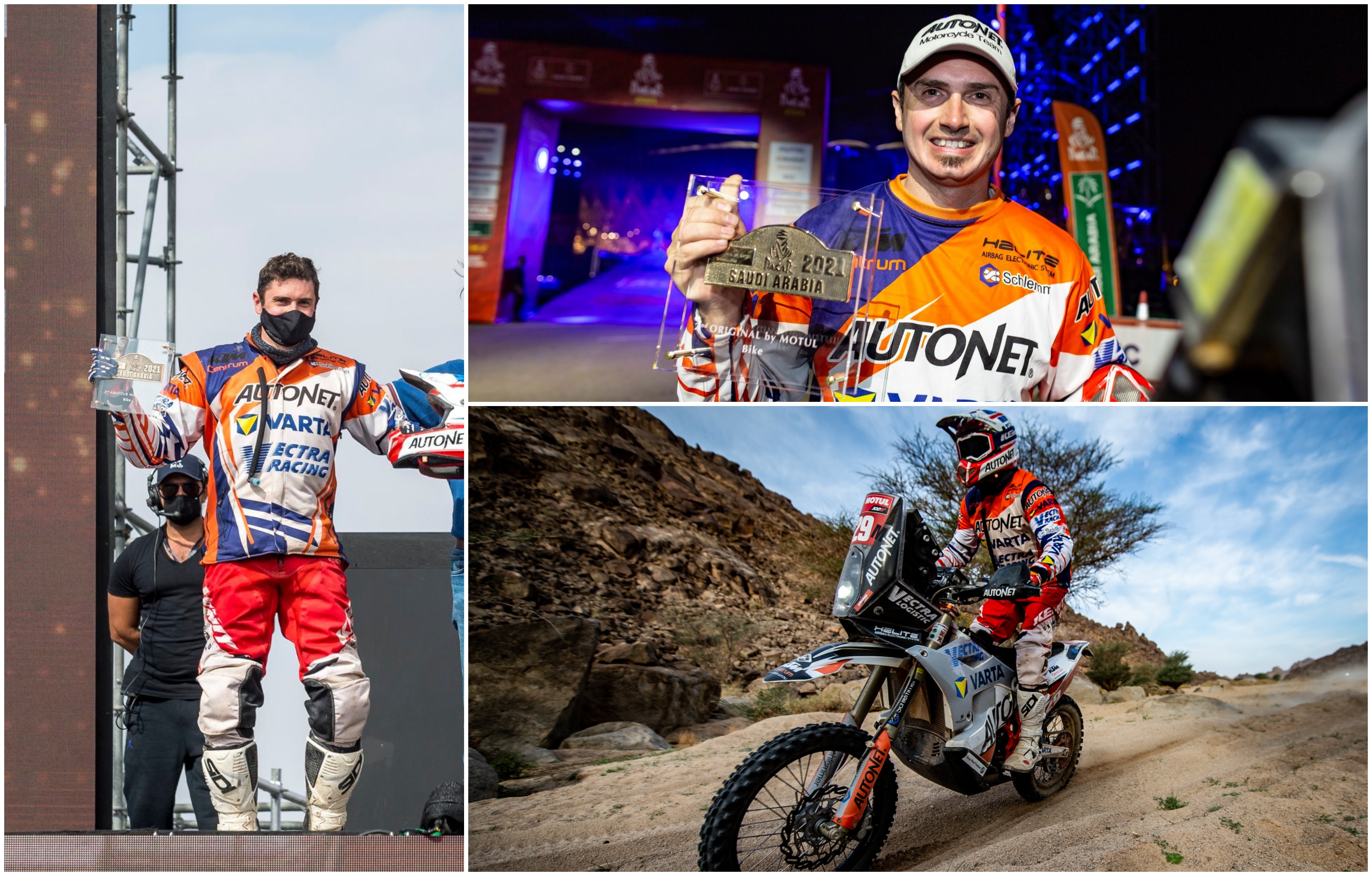 FOTO/VIDEO. Succes pentru sătmăreanul Mani Gyenes! Două podiumuri la Dakar 2021!