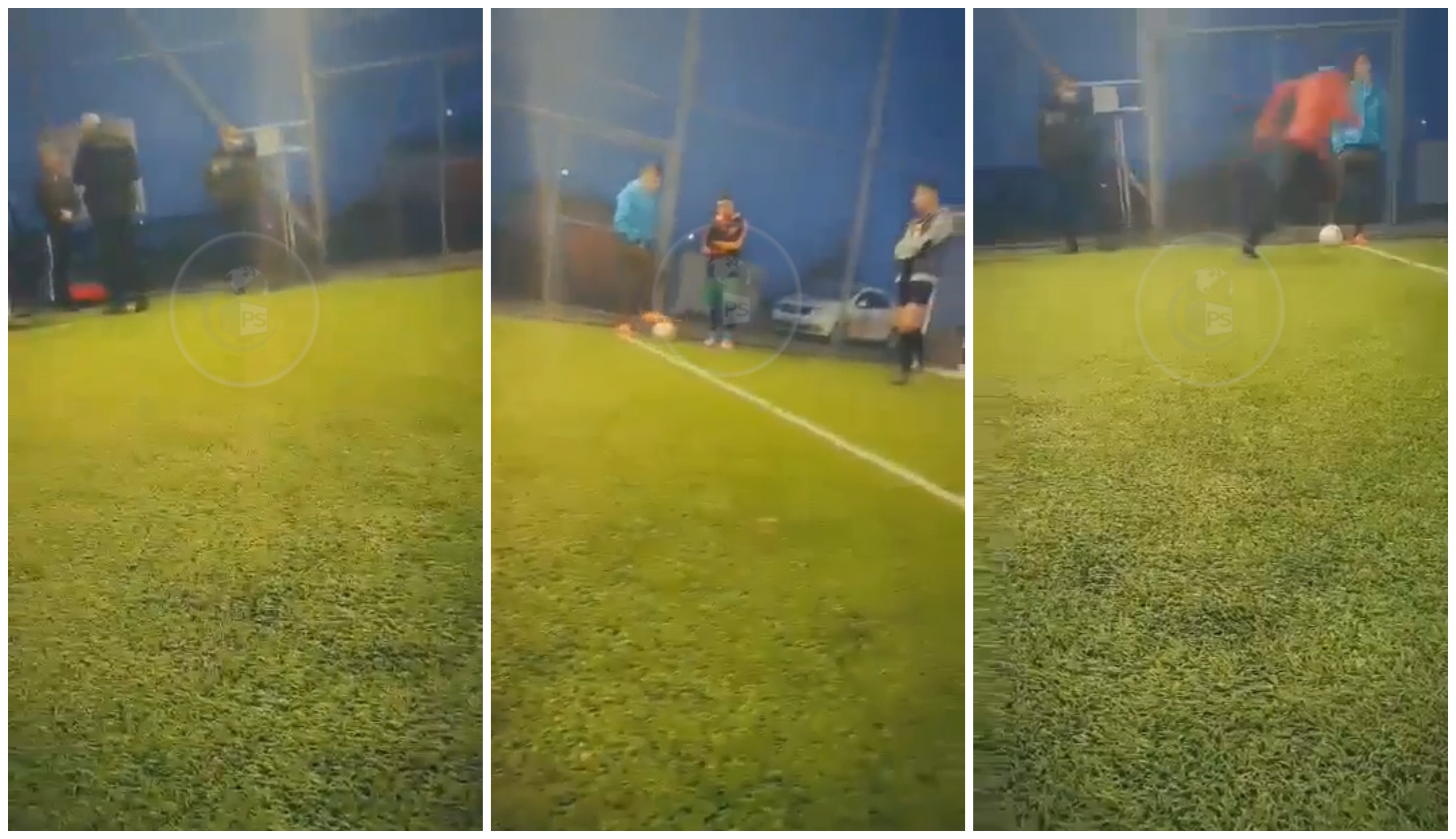 VIDEO. Meci de fotbal oprit de Poliție în județul Satu Mare. Tinerii sunt revoltați